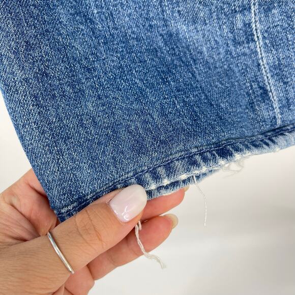 MOTHER | High Waisted Rider Ankle Jeans Running with Scissors 24 - Picture 13 of 16